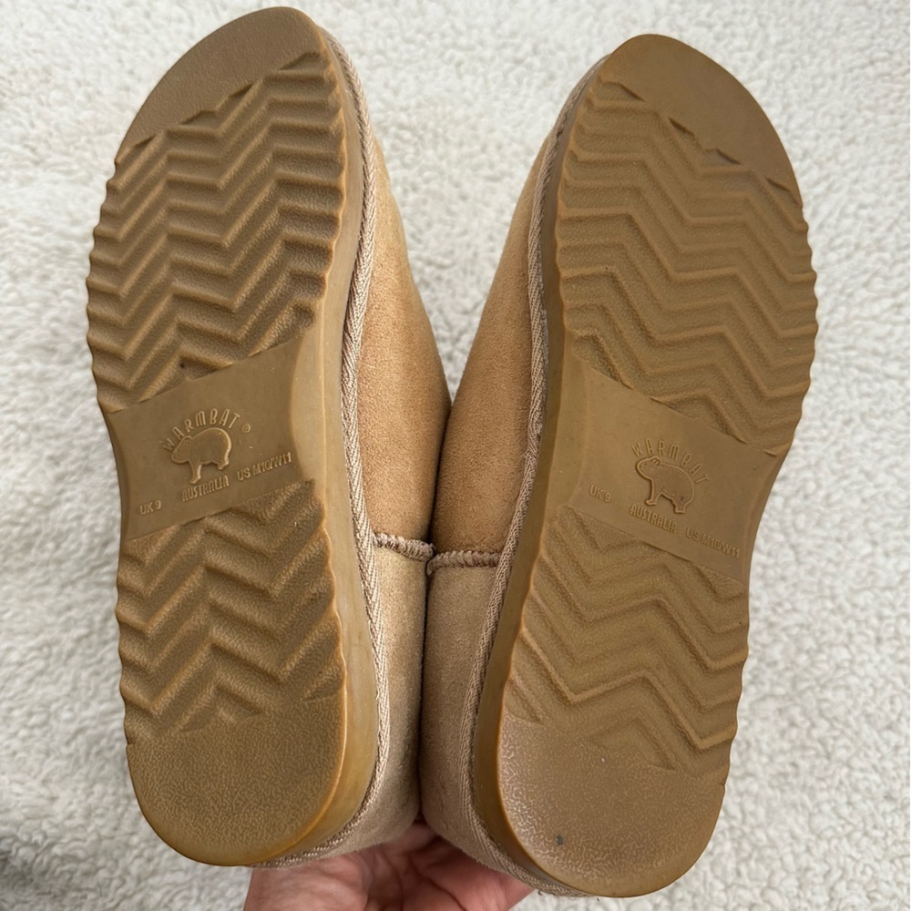 Warmbat Tan Sheepskin Boots Women’s Size 11 - Picture 9 of 10